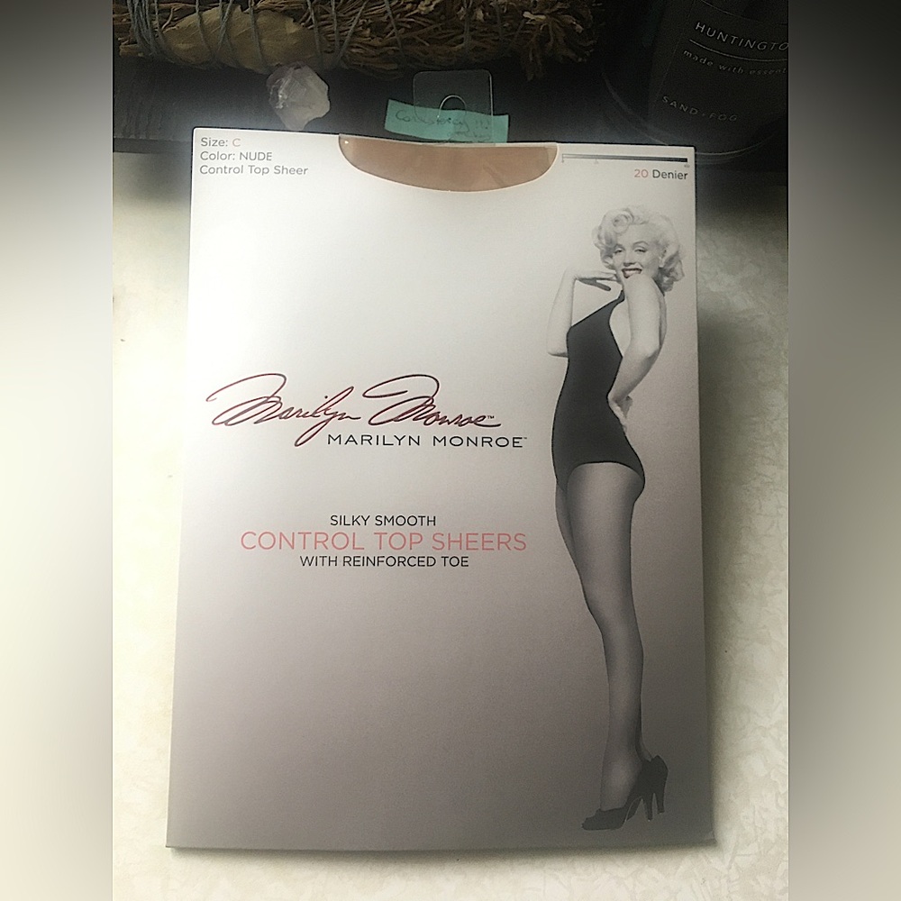 Marilyn Monroe Silky Smooth Control Top Sheer, Size C